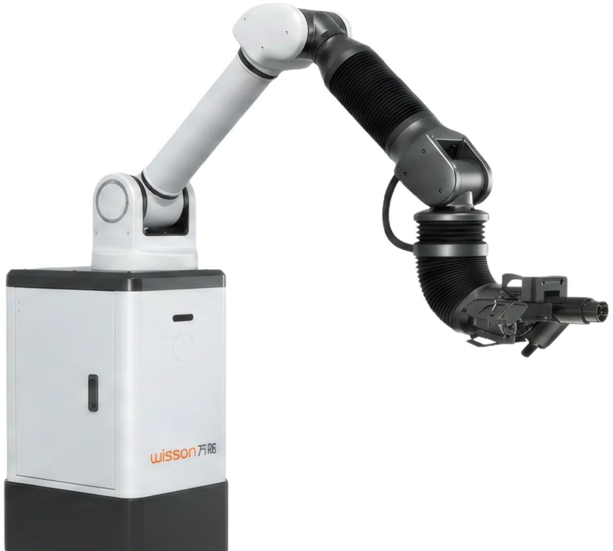 Pliabot® Orion manipulator arm on its control cabinet